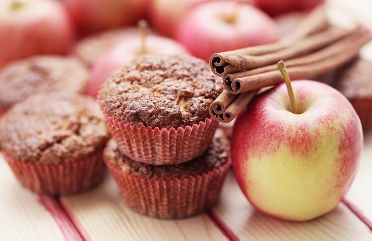 Glutensiz - Şekersiz Ekşi Kremali Muffin